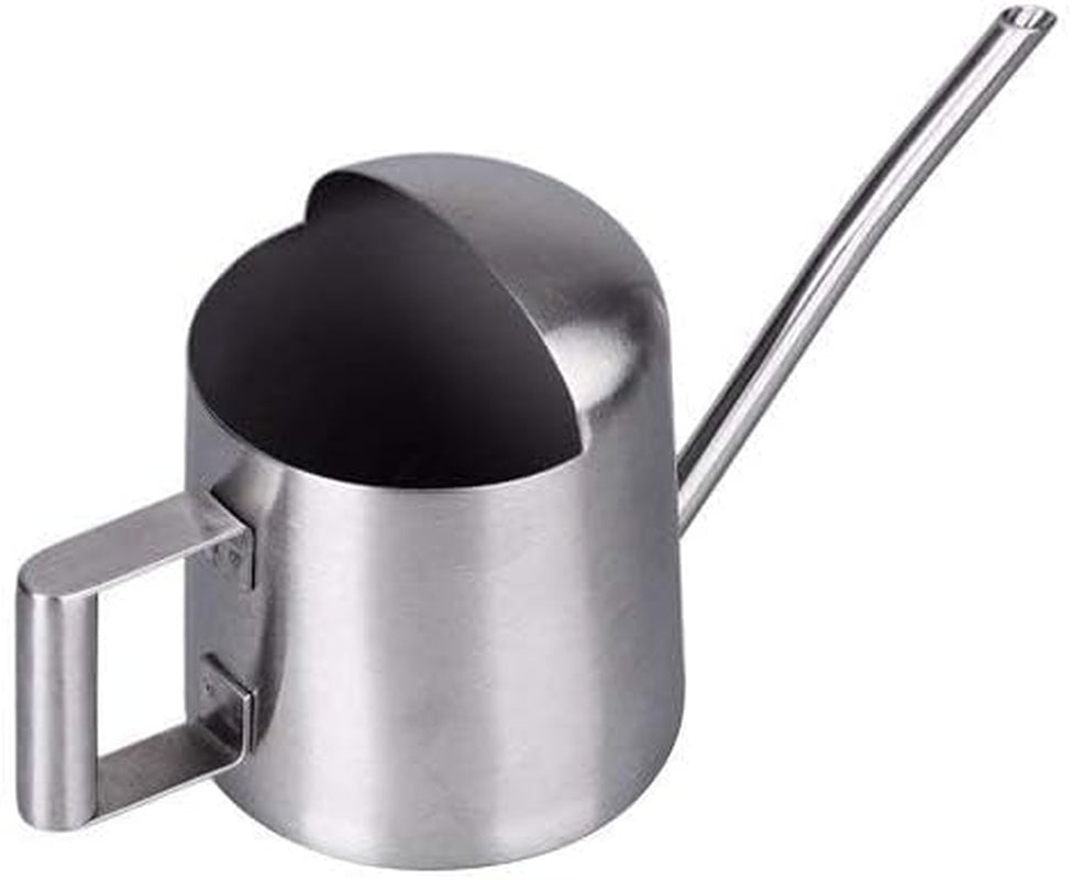Tiny Watering Can for Indoor Plants Bonsai Tree Stainless Steel Small Watering Can Succulents, 11Oz/300Ml
