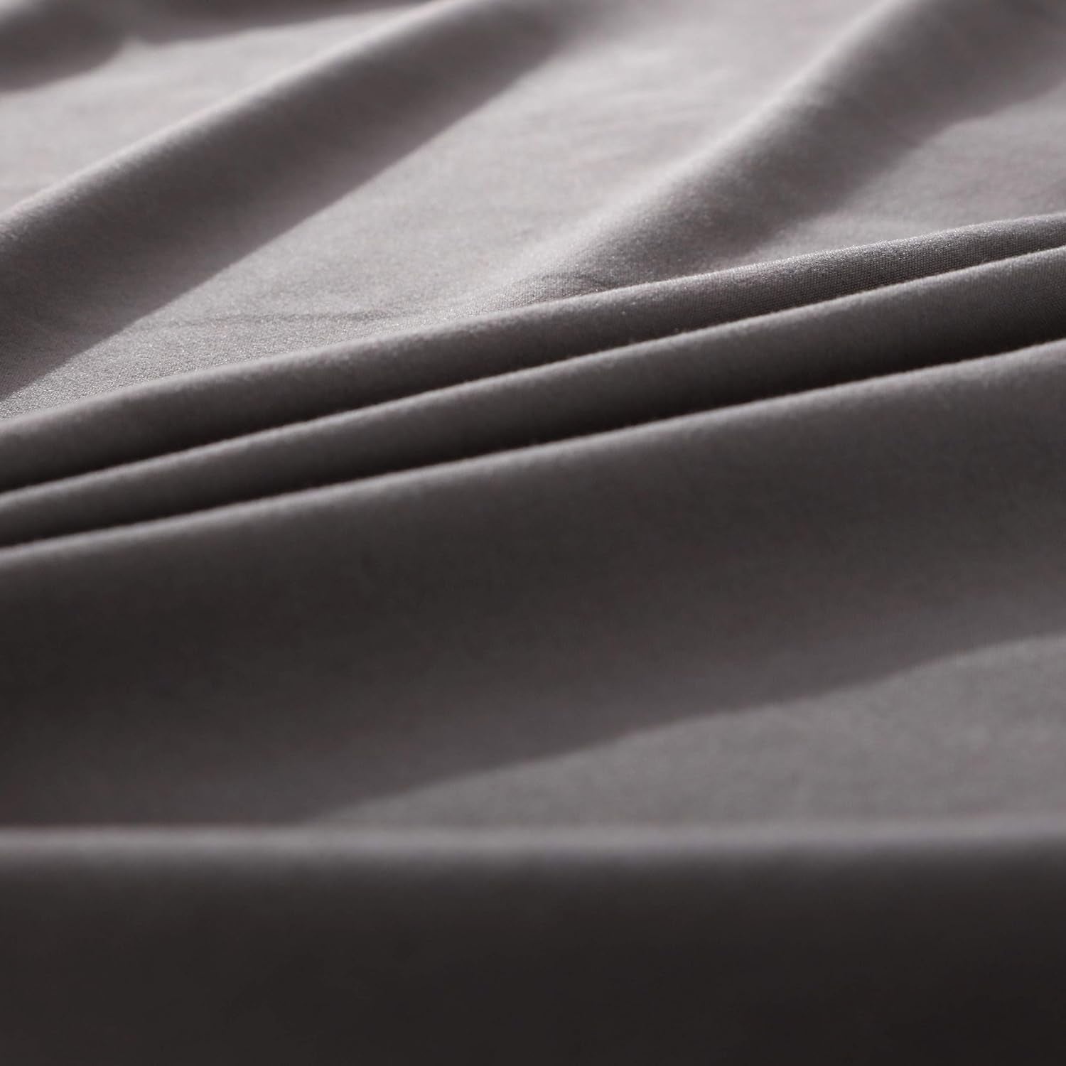 Body Pillow Cover, Luxury Soft Removable Body Pillow Case - Long Body Pillow Protector 21"X54" with Zipper Closure (Grey,21"X54")